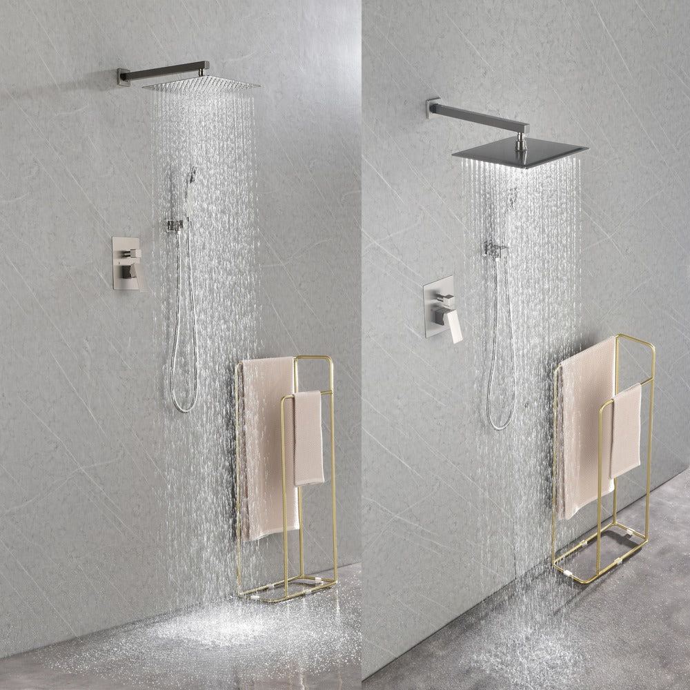 12" Rain Shower Head Systems Wall Mounted Shower_9