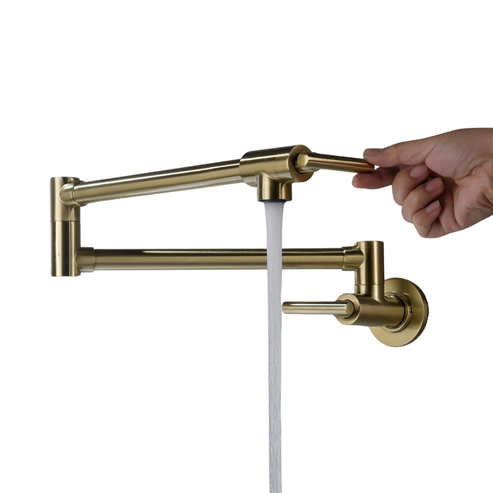 Wall-Mounted Pot Filler Faucet_0