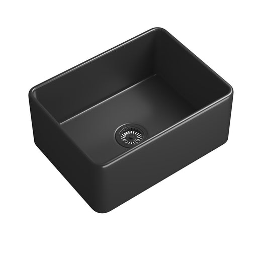 Inch White Farmhouse Sink Deep Undermount Apron Kitchen Sink_0