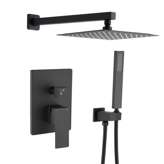 Wall-Mounted Rain Shower Head System_0
