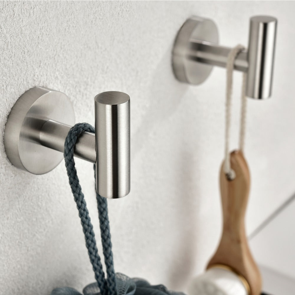 6-Piece Stainless Steel Towel Rack Set On-Site Wall Mount_3