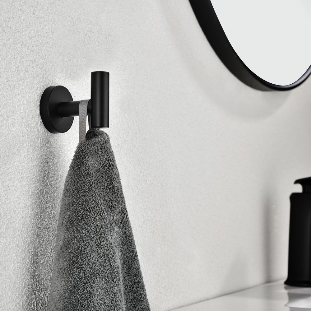 6-Piece Stainless Steel Towel Rack Set Wall Mount_4