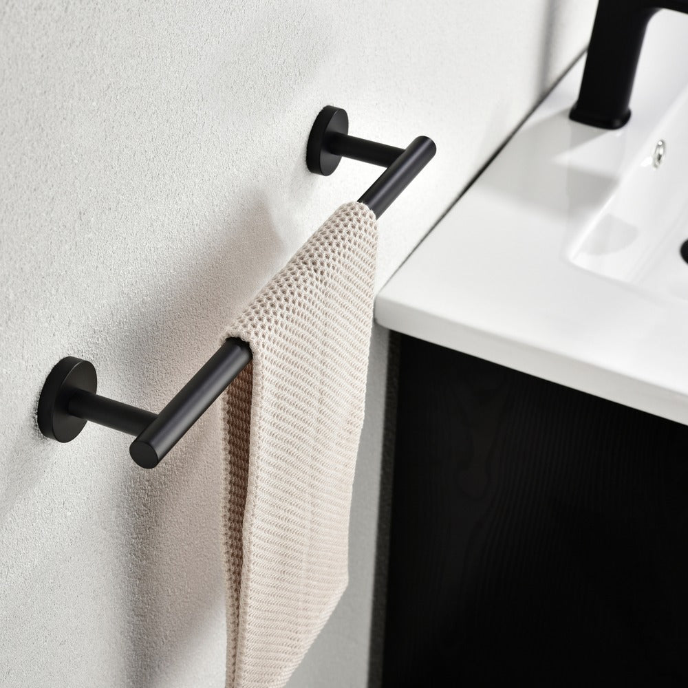 6-Piece Stainless Steel Towel Rack Set Wall Mount_5