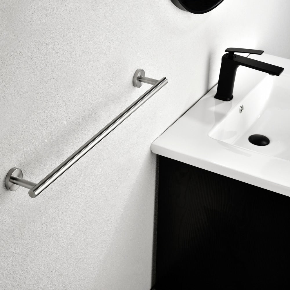 6 Piece Stainless Steel Bathroom Towel Rack Set Wall Mount_6