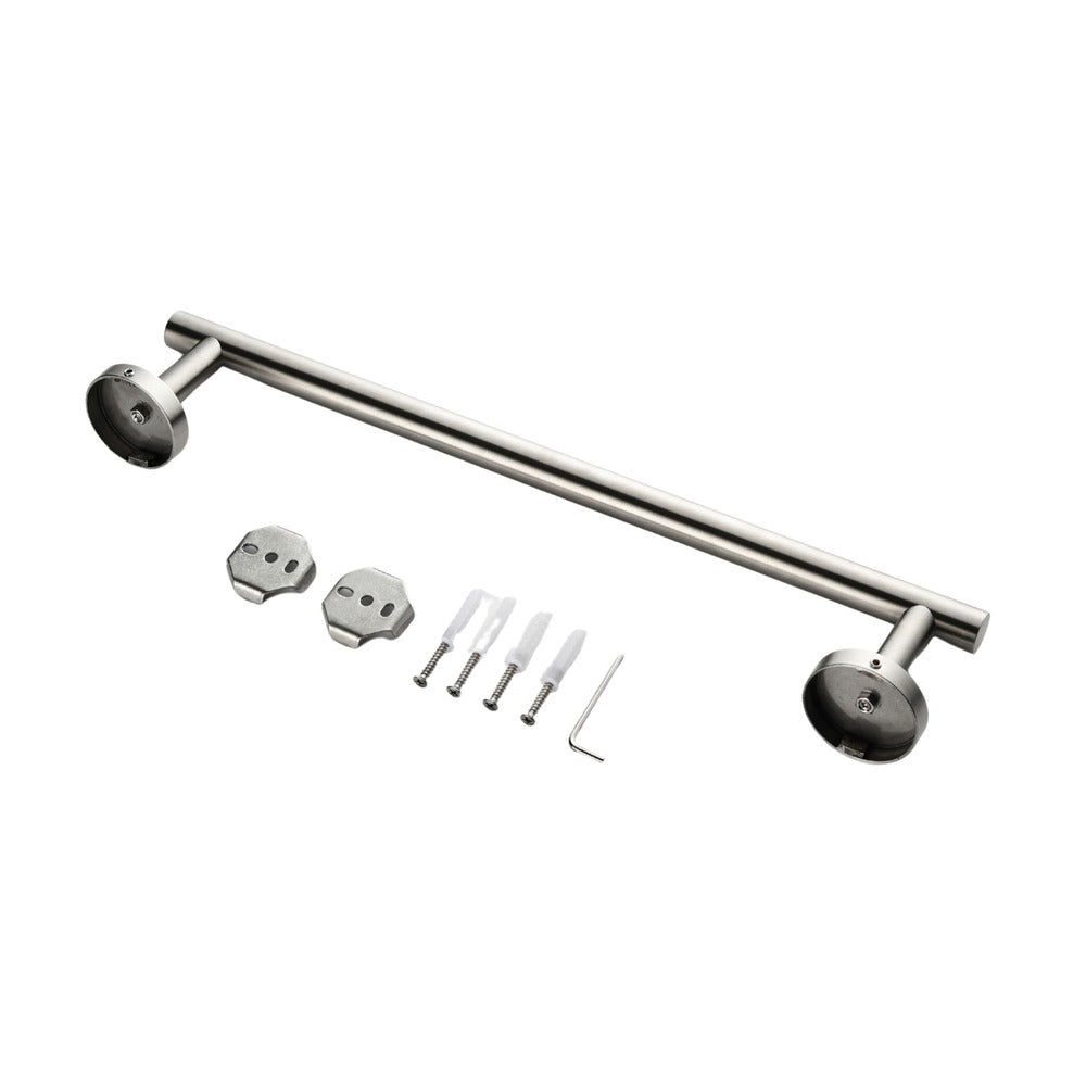 6 Piece Stainless Steel Bathroom Towel Rack Set Wall Mount_2