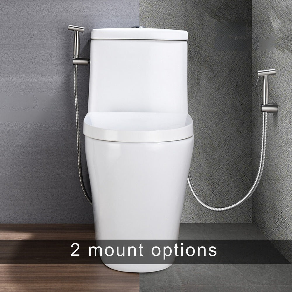 Bidet Sprayer for Toilet Handheld Cloth Diaper Sprayer - Silver_2