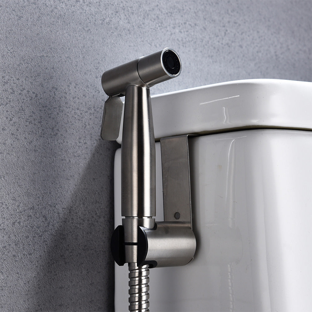 Bidet Sprayer for Toilet Handheld Cloth Diaper Sprayer - Silver_7
