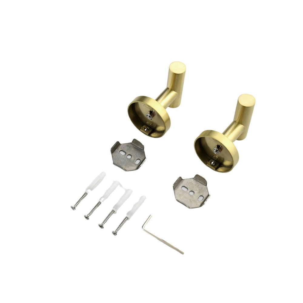 6-Piece Brushed Gold Bathroom Hardware Set Wall-Mounted SUS304_3