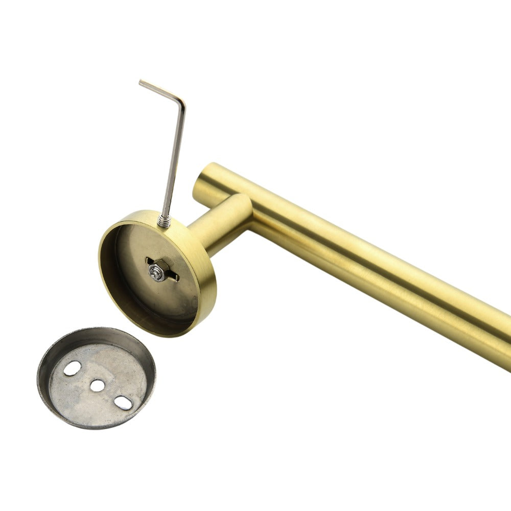 6-Piece Brushed Gold Bathroom Hardware Set Wall-Mounted SUS304_4