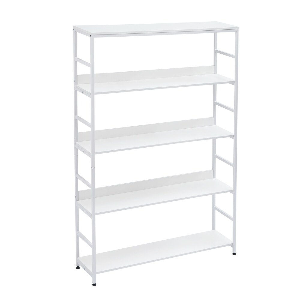 5-Tier Bookcase with Metal Frame_0