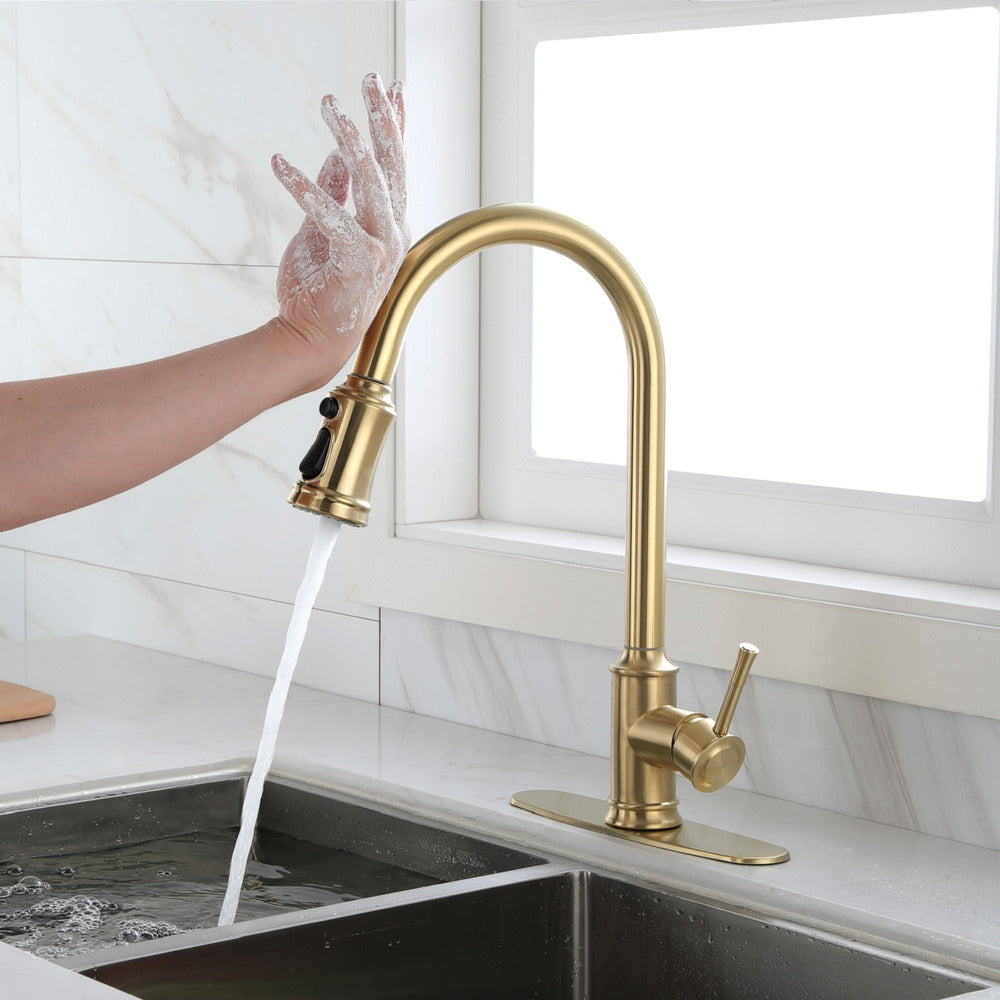 Touch Kitchen Faucet - Pull Down Sprayer_4