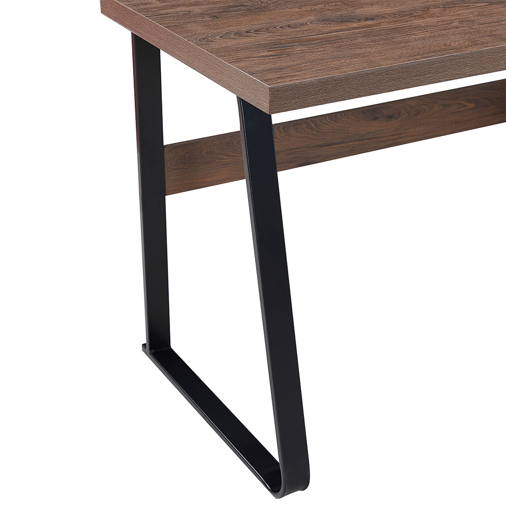 65 Inch Home Office Desk with Drawers & Hanging File Storage_6