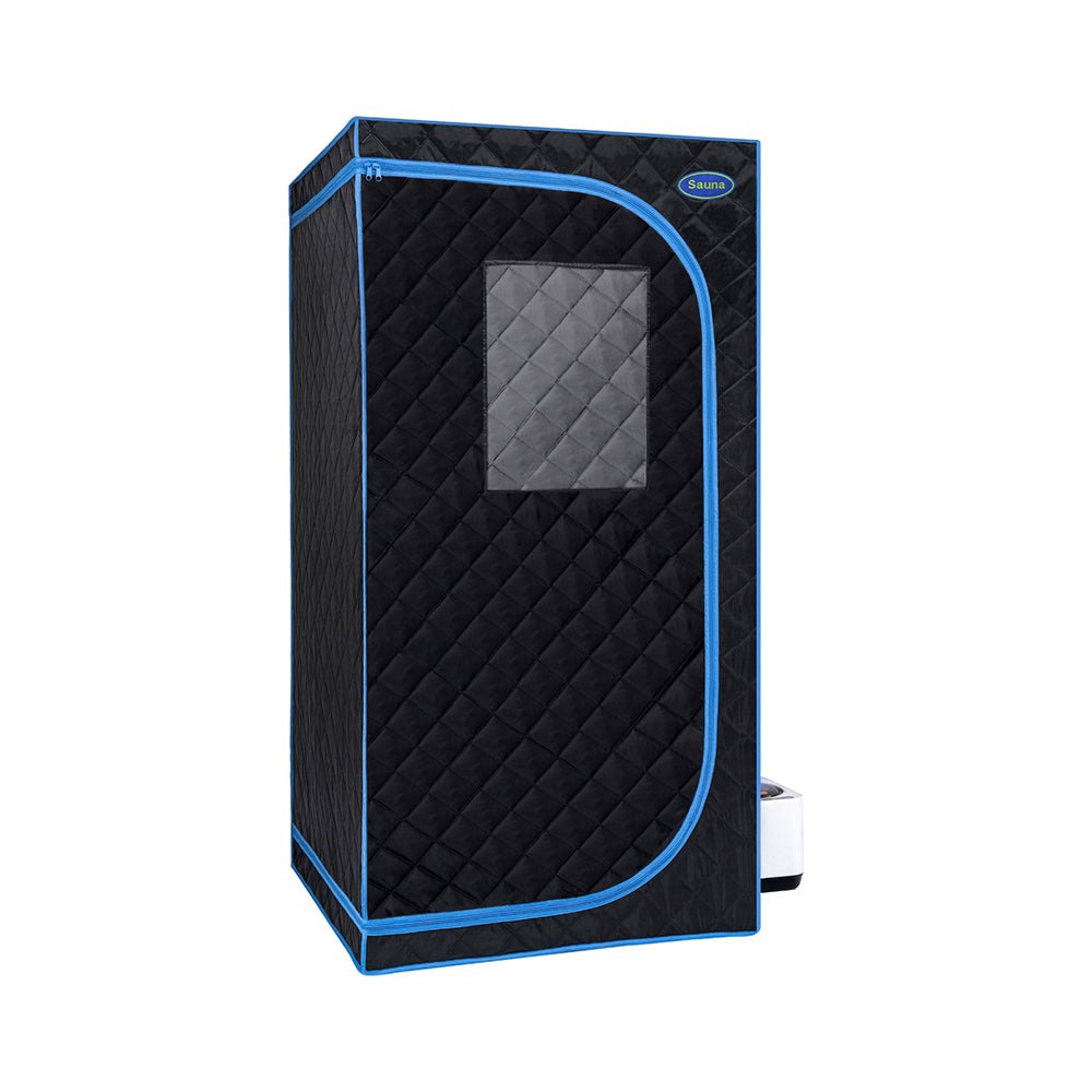Portable Full Size Steam Sauna Tent - Black_1