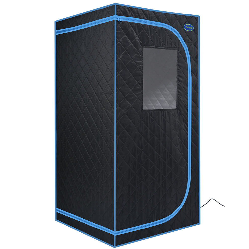 Portable Full Size Steam Sauna Tent - Black_5