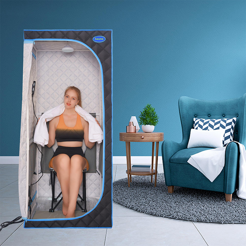 Portable Full-Size Infrared Sauna Tent - Home Spa with Panels_12