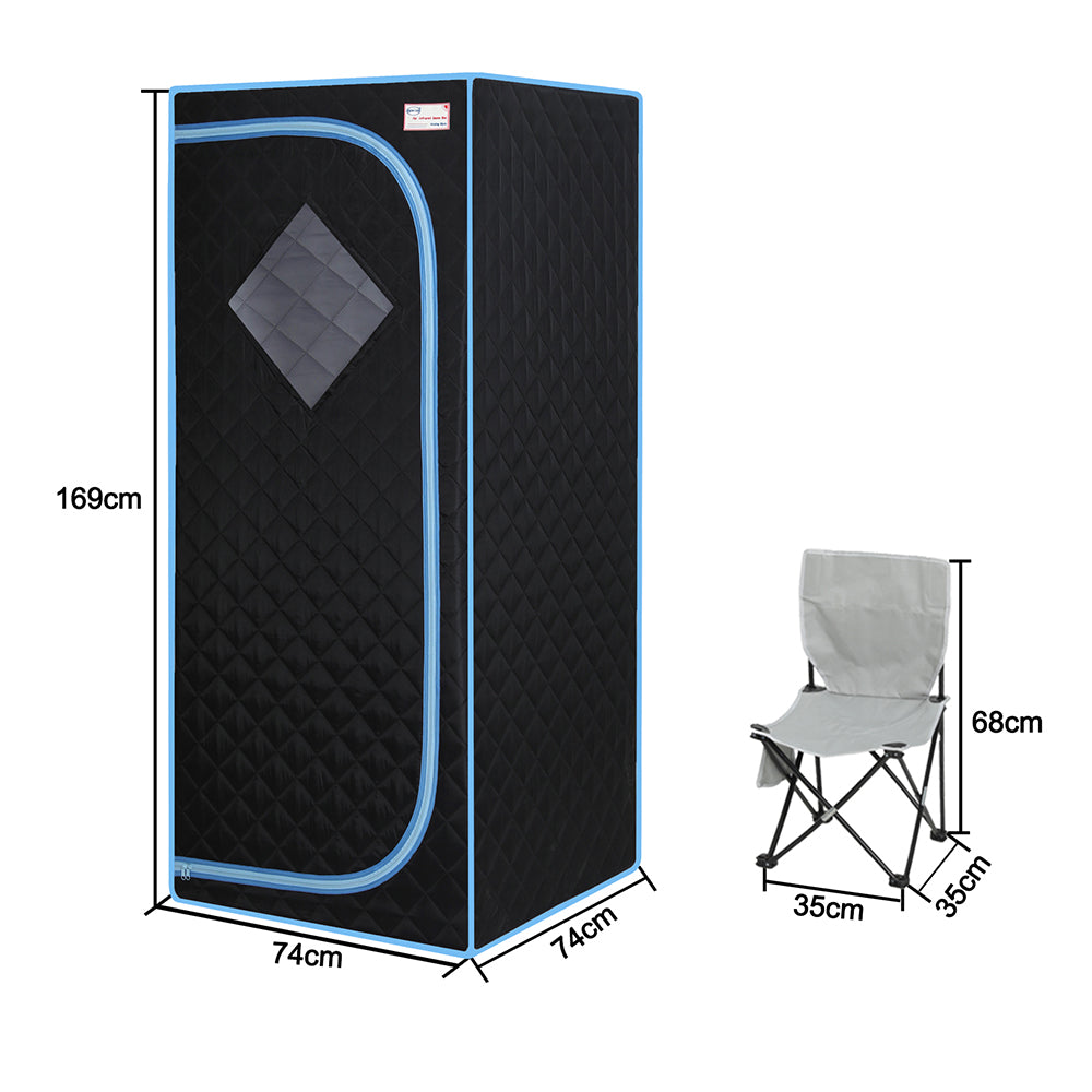 Portable Full-Size Infrared Sauna Tent - Home Spa with Panels_15