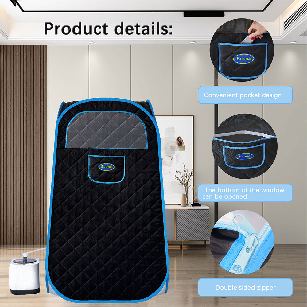 Portable Full-Size Folding Steam Sauna_12