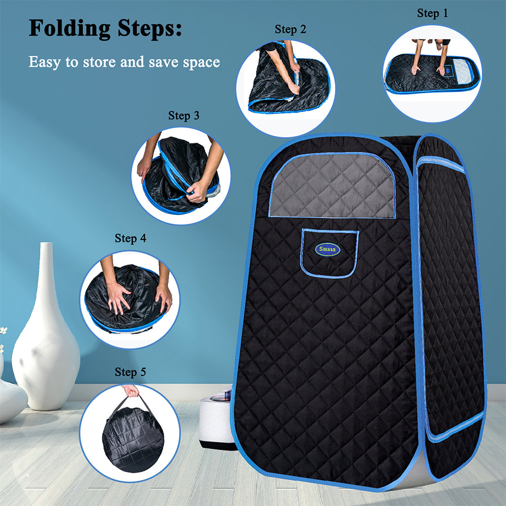 Portable Full-Size Folding Steam Sauna_10