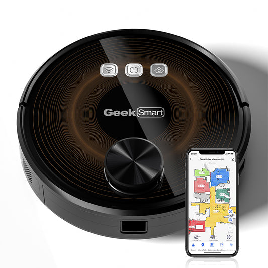 Geek Smart L8 Robot Vacuum & Mop_0