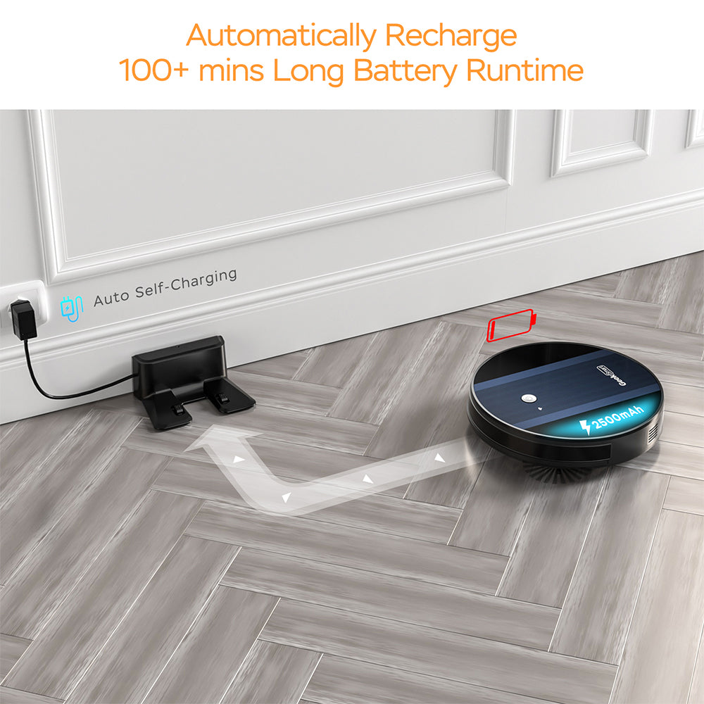 Geek G6 Smart Robot Vacuum: Ultra-Thin and App Control_14