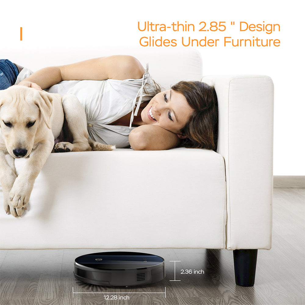 Geek G6 Smart Robot Vacuum: Ultra-Thin and App Control_8