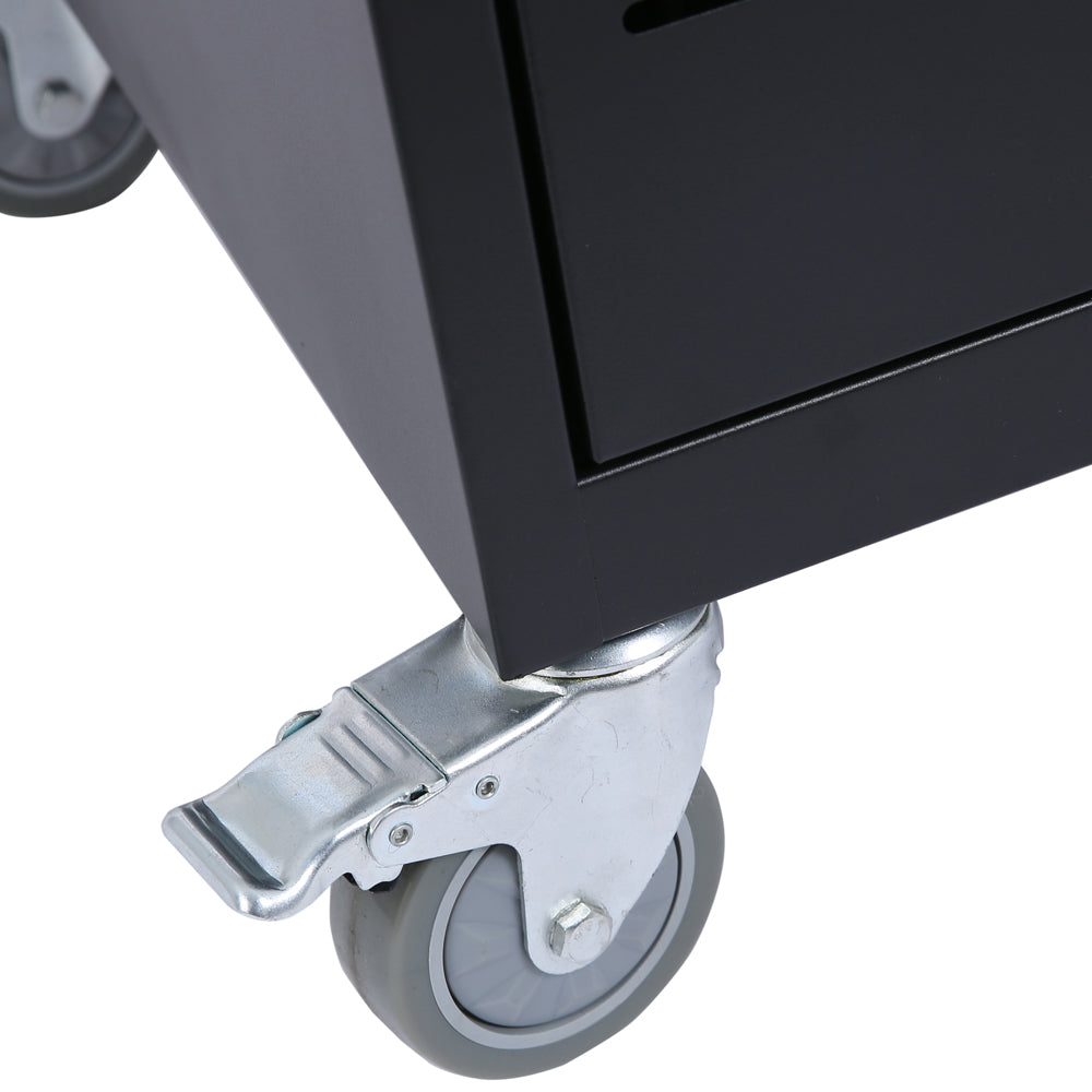 35-Device Mobile Charging Cart for Tablets & Laptops - Black_6