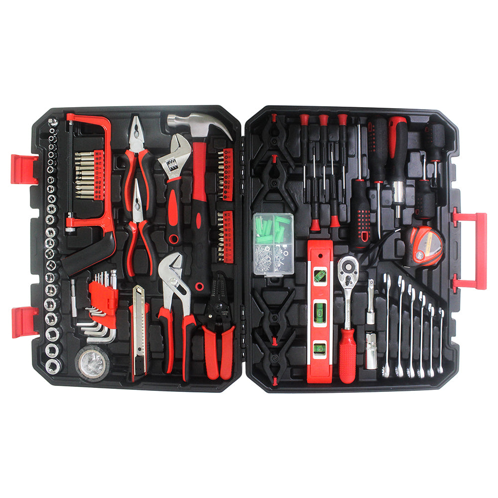 Hand Tool Box with 239Pcs Toolset - Black_2