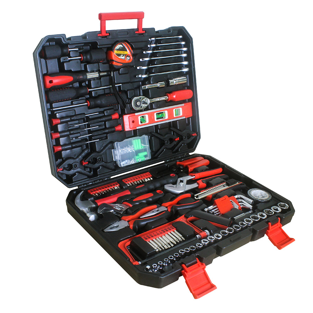 Hand Tool Box with 239Pcs Toolset - Black_1