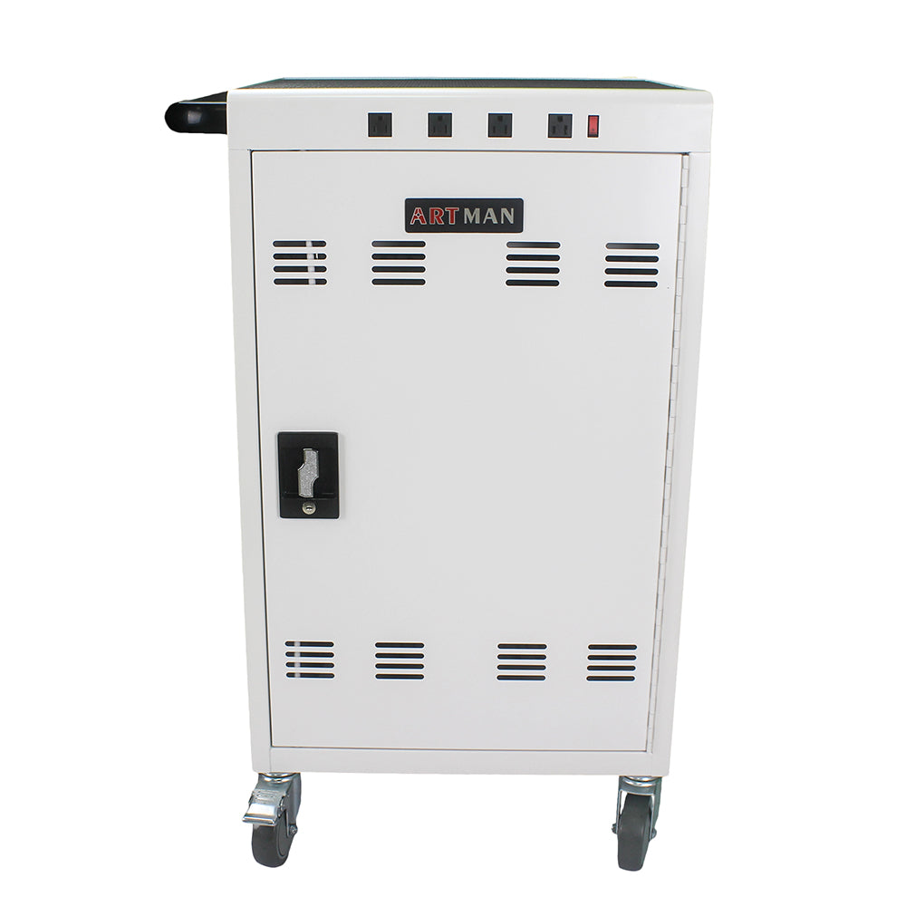 31+4-Device Mobile Charging Cart & Cabinet for Tablets & Laptops_0