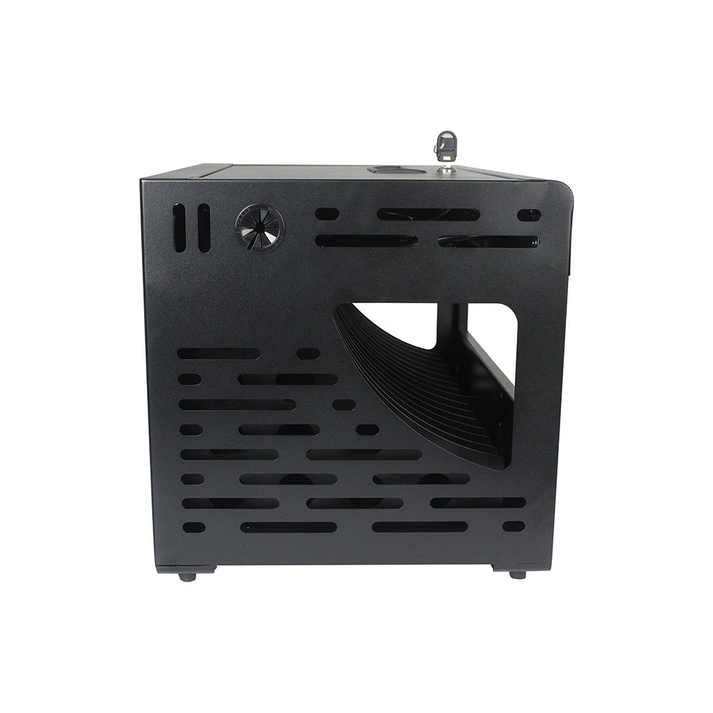 16-Bay Laptop/Chromebook Charging Cabinet with Lock - Black_3
