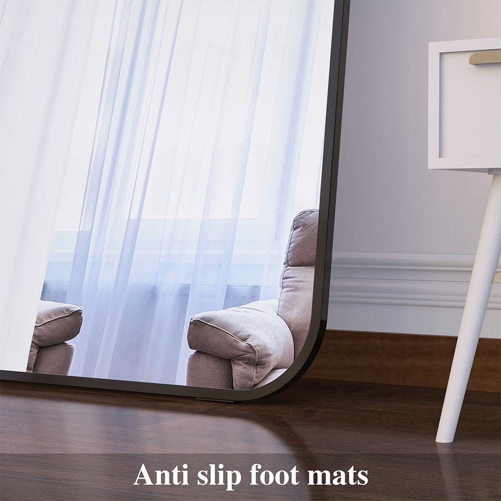 71x32 Inch Arch Full-Length Mirror - Black_9