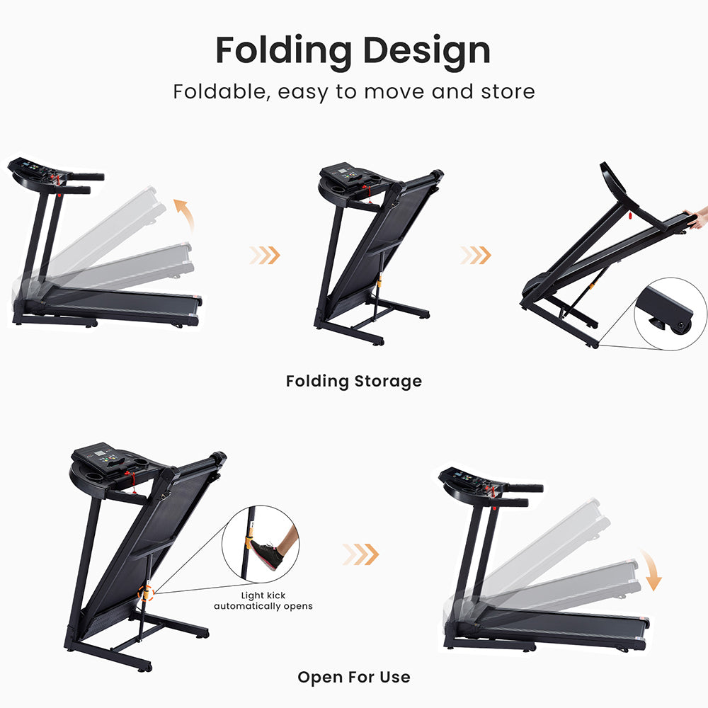2.5 HP Folding Treadmill with Incline_13