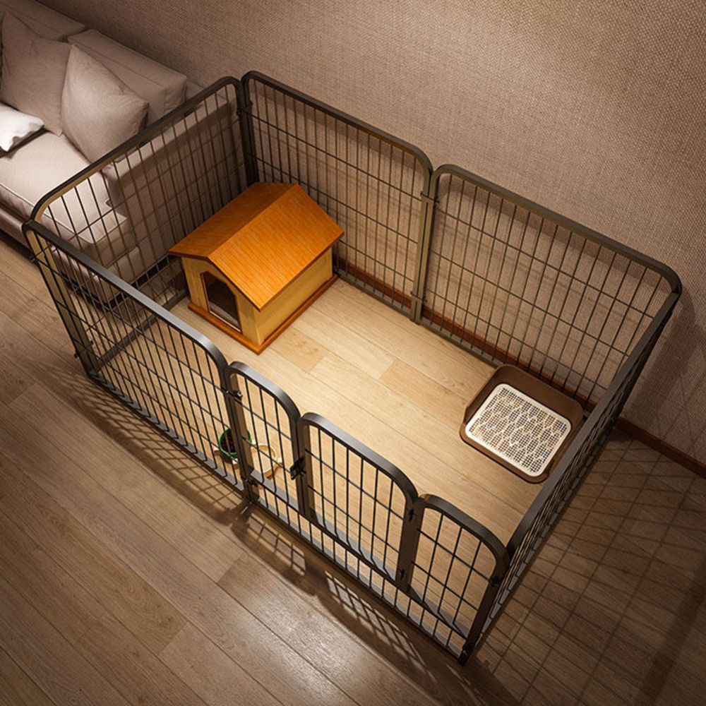 8 Panel Dog Playpen Outdoor_3