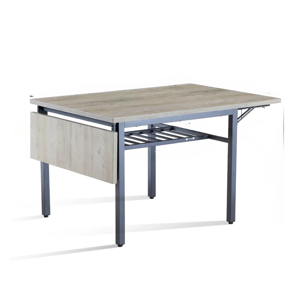 Modern Grey Folding Dining Table_5