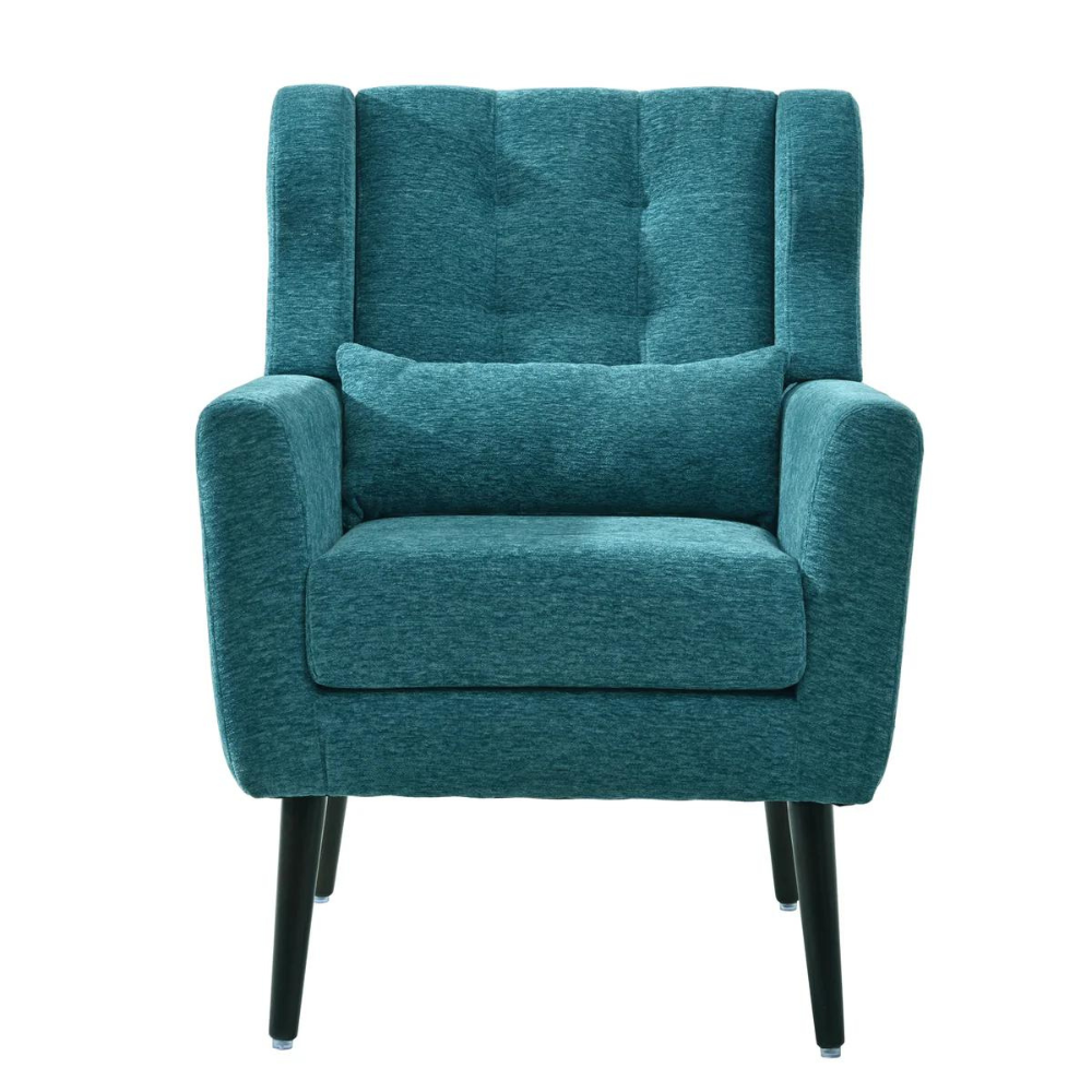 Mid Century Modern Accent Chair with Chenille Fabric_6