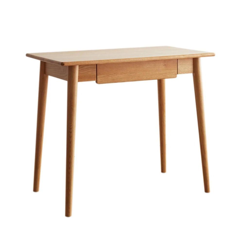 Solid Wood Computer Desk_4