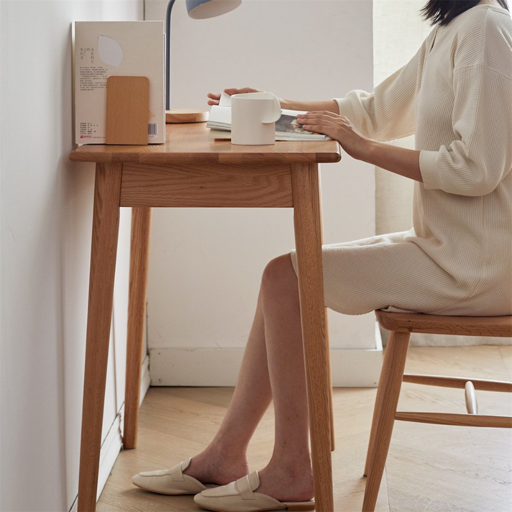 Solid Wood Computer Desk_1