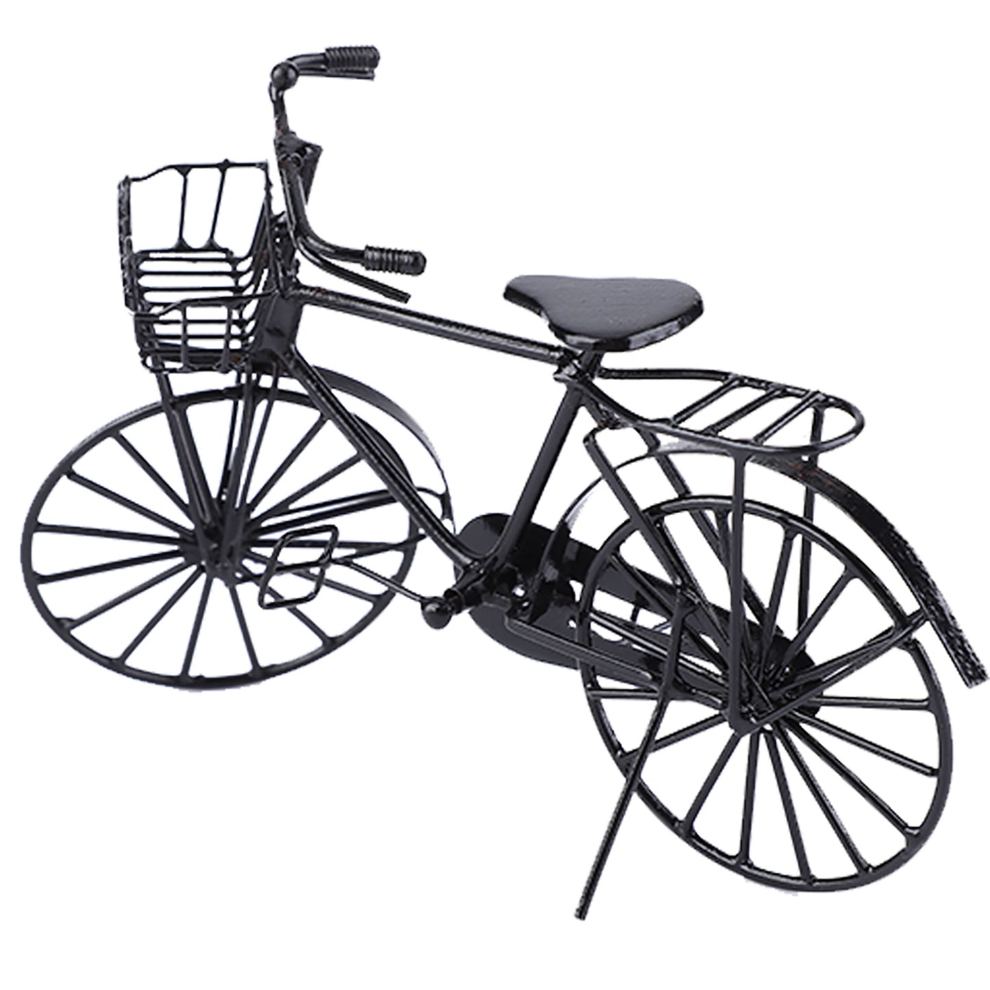 1:12 Miniature Metal Bike Bicycle Doll House Dollhouse Decoration Accessory