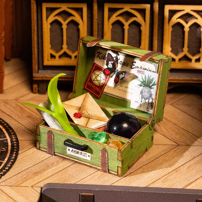 Rolife The Magic Study DIY Miniature House, Only Supports TK And Independent Sites