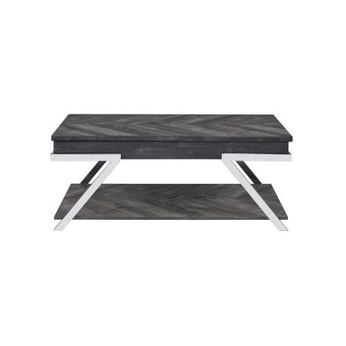 Roma - Lift Top Cocktail Table - Gray
