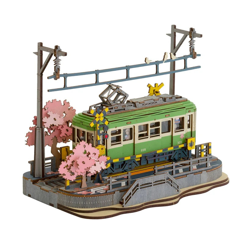 Rolife Sakura Journey 3D Wooden Puzzle Only Supports TK And Independent Website Platforms