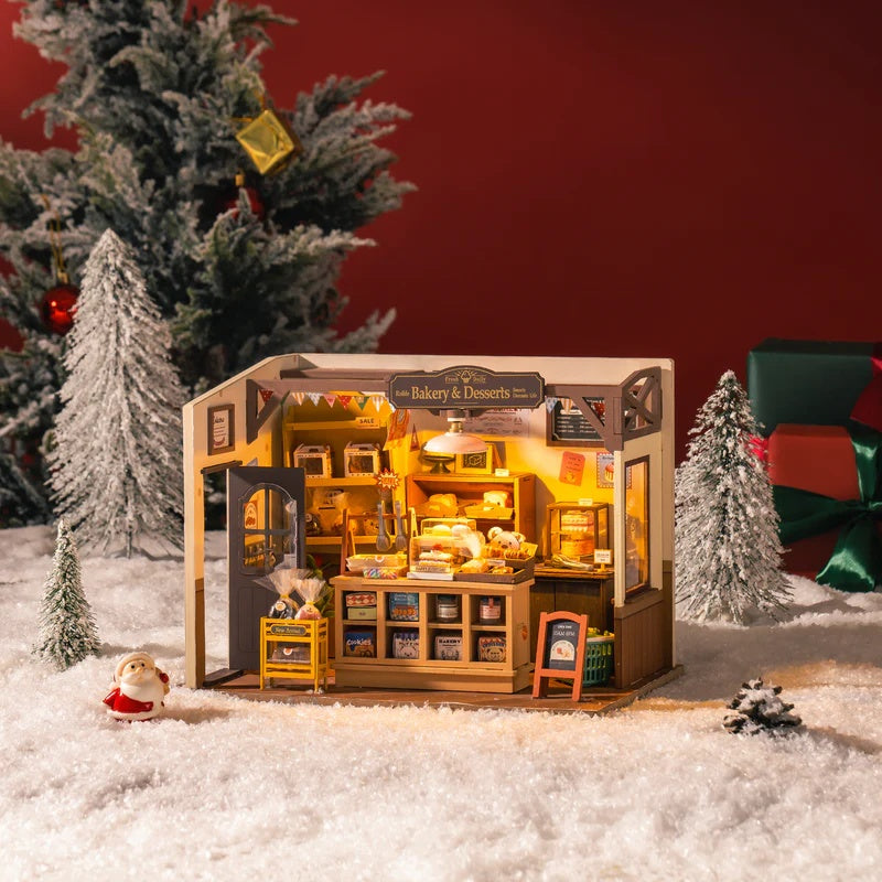 Rolife Becka's Baking House DIY Miniature House Kit, Only Supports TK And Independent Site Sales