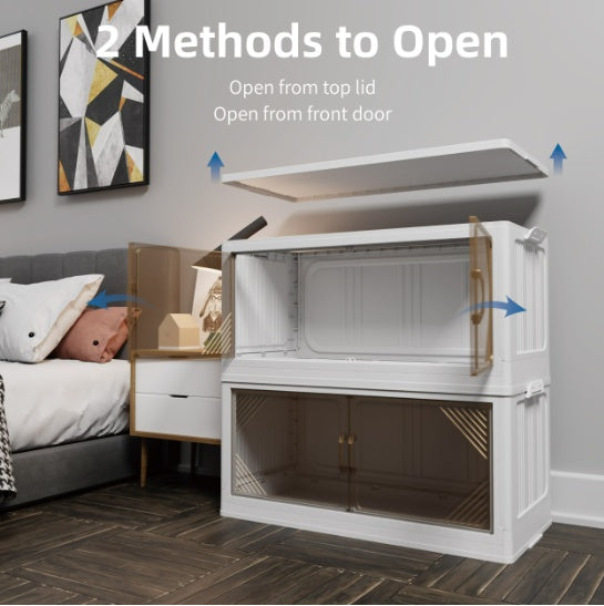 2 Folding Storage Box