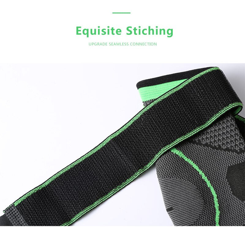 3D Sport Ankle Brace Protector Compression Ankle Support Pad Elastic Nylon Strap Brace for Football Basketball