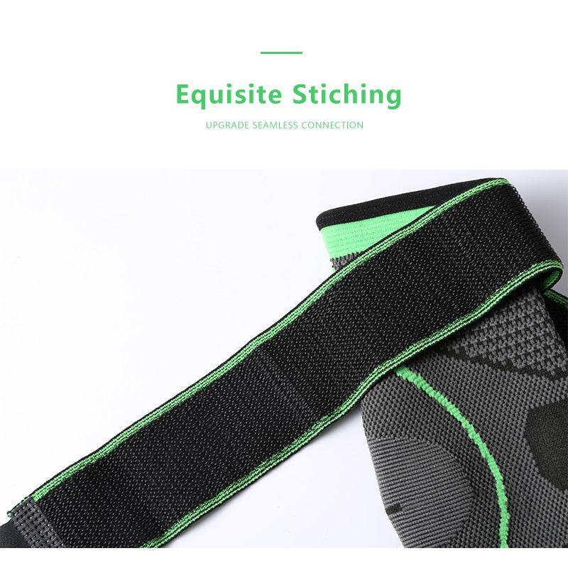 3D Sport Ankle Brace Protector Compression Ankle Support Pad Elastic Nylon Strap Brace for Football Basketball