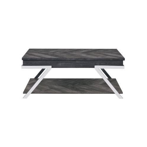 Roma - Lift Top Cocktail Table - Gray