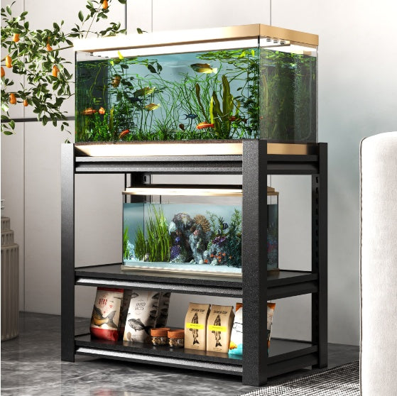 Adjustable 3-tier Fish Tank Rack
