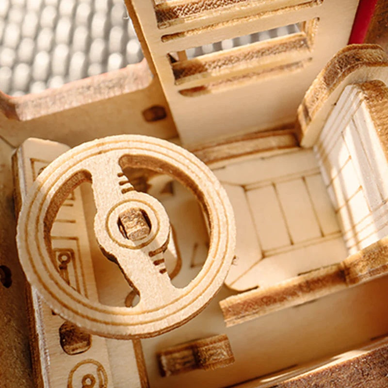 Rolife London Tour Bus 3D Wooden Puzzle,Only Supports TK And Independent Website Platforms