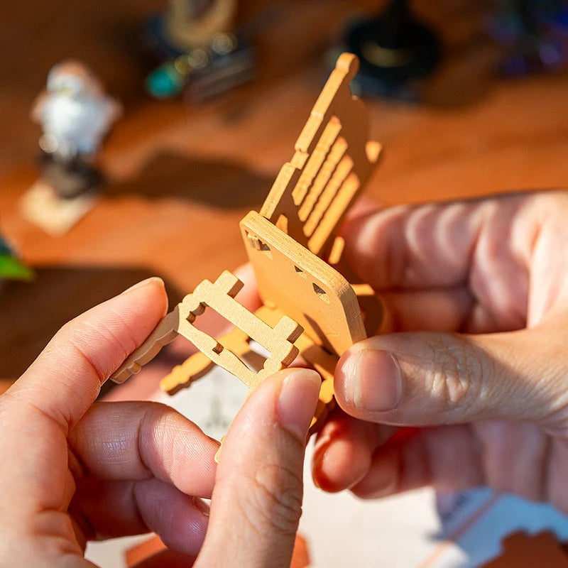 Rolife The Magic Study DIY Miniature House, Only Supports TK And Independent Sites