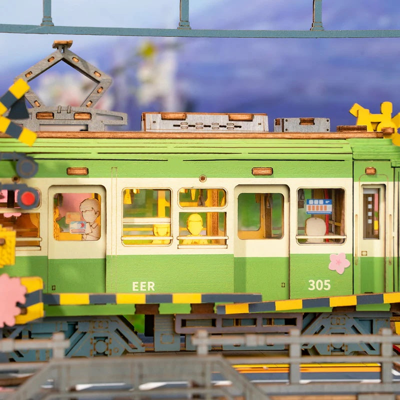 Rolife Sakura Journey 3D Wooden Puzzle Only Supports TK And Independent Website Platforms